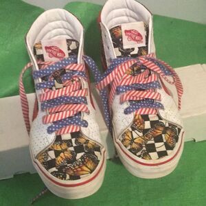 Vans high top shoes